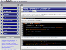 Tablet Screenshot of jaycorobotics.com